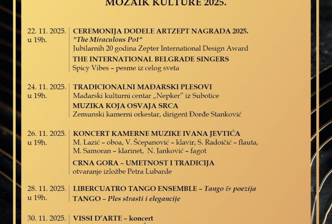 MOZAIK KULTURE 2025.